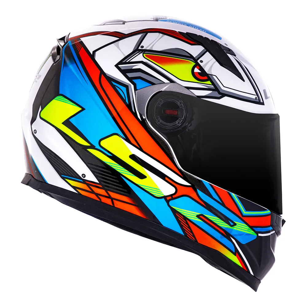 Capacete LS2 FF358 Classic Xdron Neon