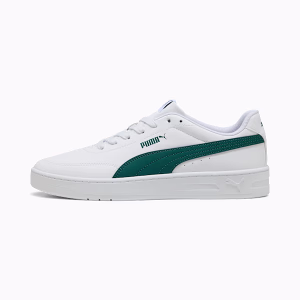 Tênis PUMA Court Classic Clean branco